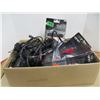 Image 1 : BOX C/W POWER CORDS, WIRES, ETC
