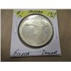 Image 1 : 1967 CANADA GOOSE SILVER DOLLAR
