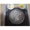 Image 1 : 1882H FINE NEWFOULDLAND VICTORIAN SILVER HALF DOLLAR