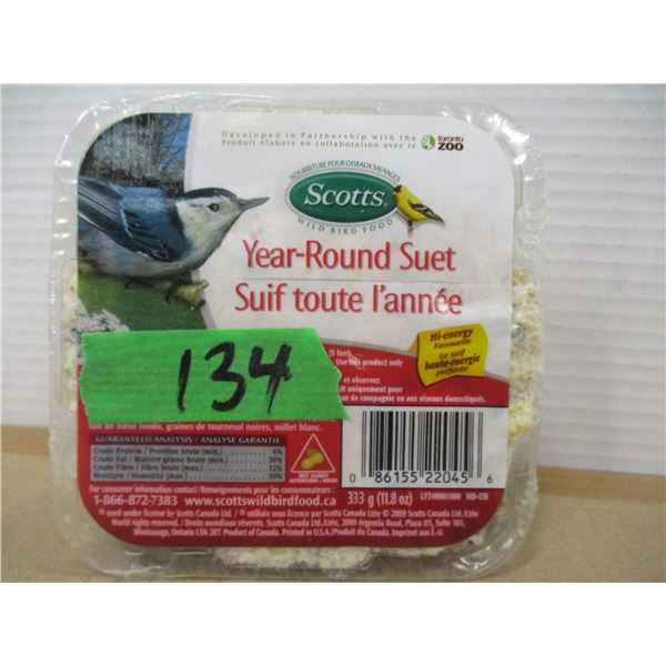 ESTATE (AS IS):  SCOTTS YEAR ROUND SUET - PACKAGE