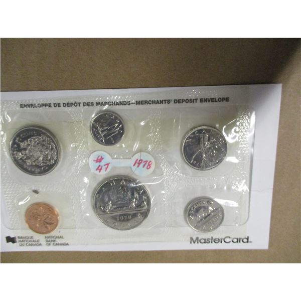1978 PROOF CANADA MINT SEALED COIN SET
