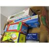 Image 1 : ESTATE:  BOX C/W PLASTIC WRAP, ALUMINUM FOIL, ETC