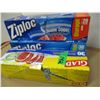 Image 1 : ESTATE:  3 FULL BOXES OF ZIPLOC & GLAD BAGS