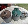 Image 2 : (3) Vintage Gas Cans