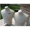 Image 2 : (2) Display mannequin - 24" Tall w/Base