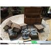 Image 1 : Military Surplus Hardware - Machine Bolts, Hex Head, 5/8"x3" Grade F - (4) Boxes of 50 pcs/Sealed Cr