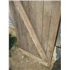 Image 5 : Antique Wooden Barn Door - 26"x63"