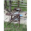 Image 1 : Antique Stone Boat, Wet Stone Stand & Wheel Barrow