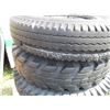 Image 5 : (6) Vintage 1950's Chevrolet Truck Rims & Tires w/ Tractor Wheel Weights