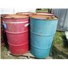 Image 2 : (4) Steel 45 Gallon Drums