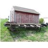 Image 1 : Antique Steel Wheel Hay Wagon w/Contents
