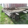 Image 2 : Antique Steel Wheel Hay Wagon w/Contents