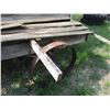 Image 5 : Antique Steel Wheel Hay Wagon w/Contents