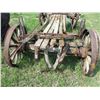 Image 6 : Antique Wood Wheel Hay Wagon
