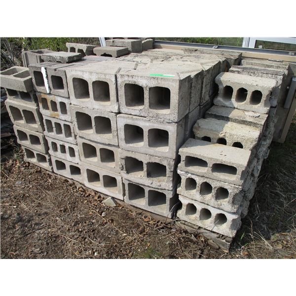 (120) Cinder Crete Blocks