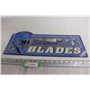 Image 1 : Signed Saskatoon Blades Sign - 19" x 8 1/4"