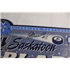 Image 2 : Signed Saskatoon Blades Sign - 19" x 8 1/4"