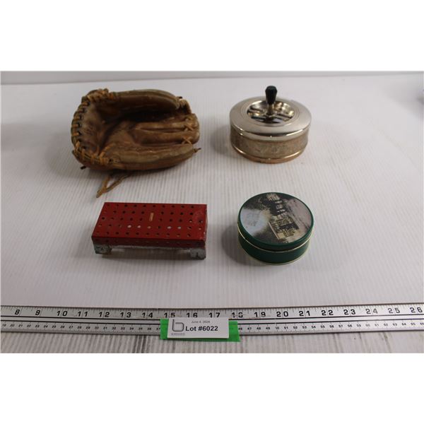 Baseball Glove, Tin, Misc.