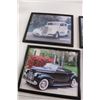 Image 2 : (6) Vintage Car Pictures - 10 3/4" x 8 3/4"