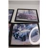 Image 4 : (6) Vintage Car Pictures - 10 3/4" x 8 3/4"