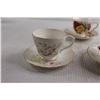 Image 2 : (4) Teacups with Saucers - Queen Anne, Royal Stafford