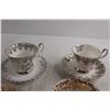 Image 3 : (7) Teacups. (6) Saucers - Royal Albert, Stanley