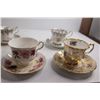Image 5 : (7) Teacups. (6) Saucers - Royal Albert, Stanley
