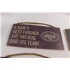Image 4 : (4) NY Jets Wooden Placards
