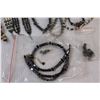 Image 2 : (15+) Hematite & Shell Beads Bracelets, Necklaces, & Earring Sets
