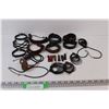Image 1 : (20+) Leather Handmade Wristbands, Earrings, Necklaces