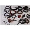 Image 4 : (20+) Leather Handmade Wristbands, Earrings, Necklaces