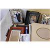 Image 2 : (25+) Large Lot in Plastic Tote: Photo Frames, Mattings, Misc. Photo Items