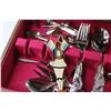 Image 6 : Heritage & George Rogers - Silver Ware Set In Case