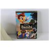Image 2 : (2) Disk Bambi DVDs - Vintage Fishing Reel - Black Shoes Polish w/Color Shine Sponge - Sm Lamp Shade