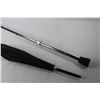 Image 3 : Wooden Handled Black Umbrella - Metal Cane w/Plastic Handle