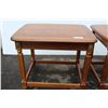 Image 2 : **(2x Bid Price) (2) Wooden End Tables - 21" x 27" x 23" H