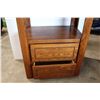 Image 3 : *Wooden Display Liquor Cabinet (18" x 30" x 74"h)