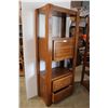 Image 4 : *Wooden Display Liquor Cabinet (18" x 30" x 74"h)