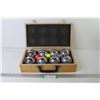 Image 1 : Ikea Bocce Ball Set in Wooden Case