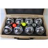 Image 2 : Ikea Bocce Ball Set in Wooden Case