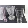 Image 3 : (5) Crystal & Glass Vases