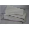 Image 3 : (3) Cloth Table Clothes - Cloth Place Mats - Plastic Tray