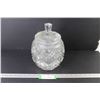 Image 1 : Glass Candy Jar w/Lid (10 1/2" x 7")
