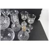 Image 2 : Assorted Glass Ware - Glasses - Bowls - Vase - Glass Oil & Vinegar Containers