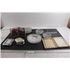 Image 1 : Crystal and Glass Dishes - Chip, Assorted Picture Frames