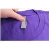 Image 2 : (10) Next Level Purple Shirts - S