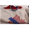 Image 2 : (3) Canadian Hockey Jerseys - S and XL