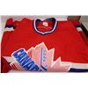 Image 4 : (3) Assorted Canadian Hockey Jerseys - S, M