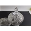 Image 4 : Crystal Pedestal Candy Dish, Crystal Round Candy Dish