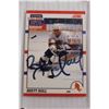 Image 2 : Signed Brett Hull Score Hockey Card -  Not Authenticated